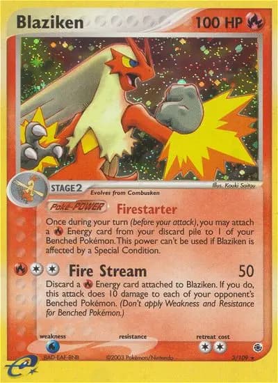 Blaziken #3 — Ruby & Sapphire