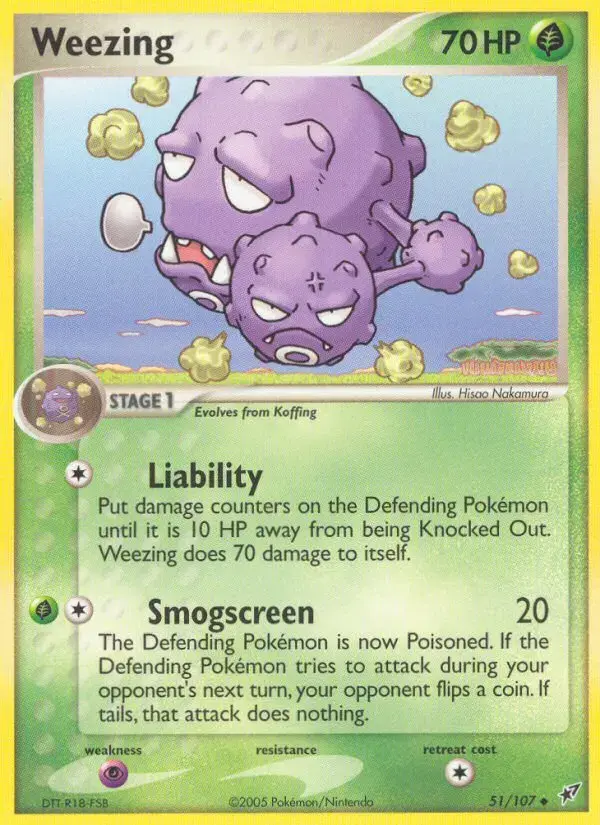 Weezing #51 — Deoxys