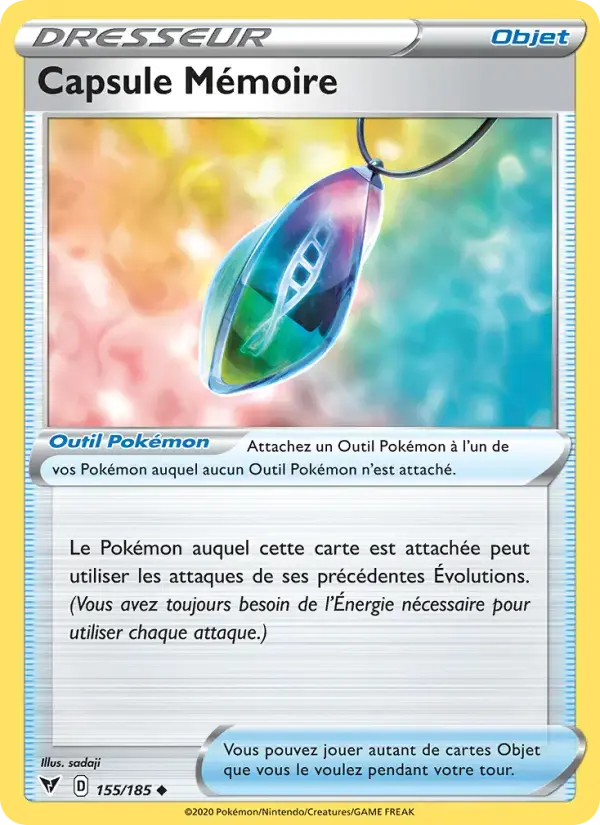 Carte Pokémon Capsule Mémoire #155 — Voltage Éclatant