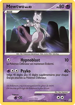 Carte Pokémon Mewtwo #11 — Éveil des Légendes