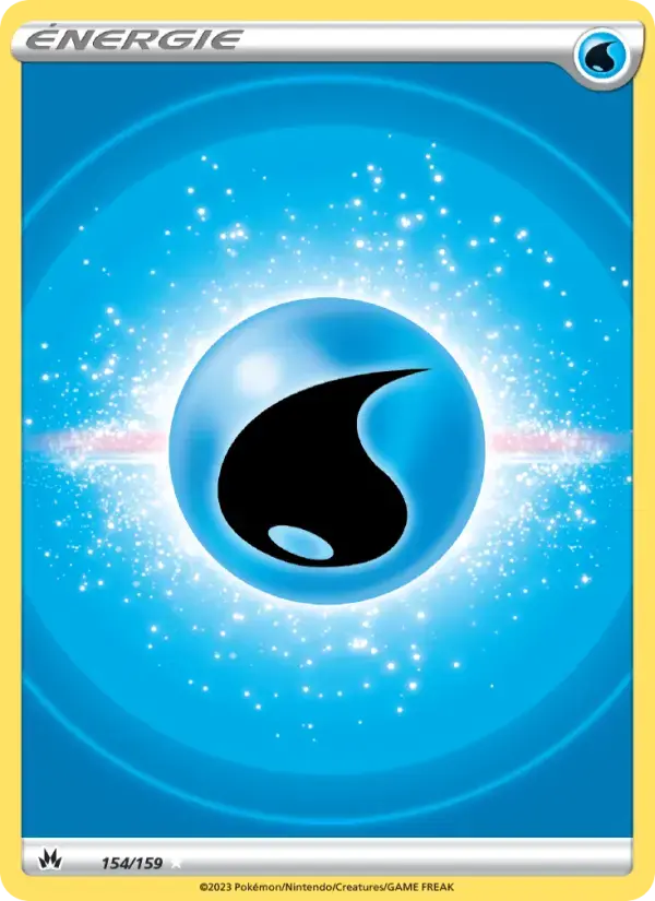 Carte Pokémon Énergie Eau #154 — Zénith Suprême