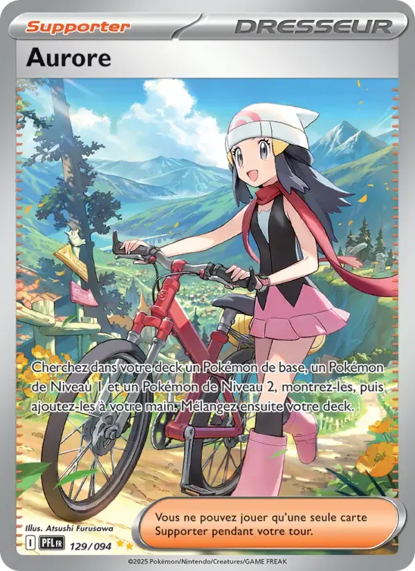 Carte Pokémon Aurore #129 — Flammes Fantasmagoriques