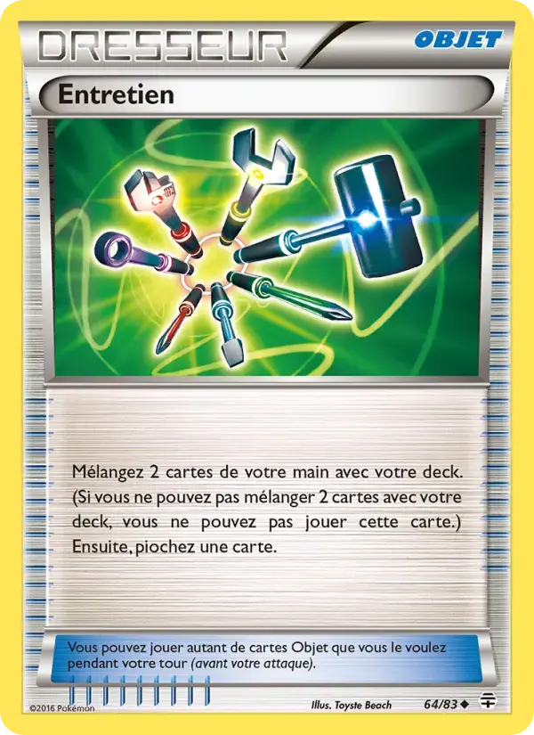 Carte Pokémon Entretien #64 — Générations