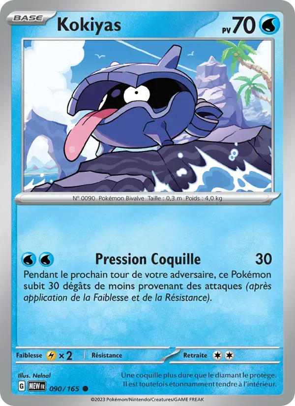Carte Pokémon Kokiyas #090 — Pokémon 151