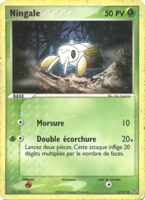 Carte Pokémon Ningale #67 — Dragon