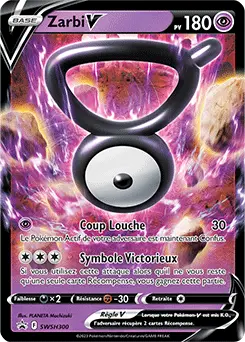 Carte Pokémon Zarbi V #SWSH300 — Promos Épée et Bouclier