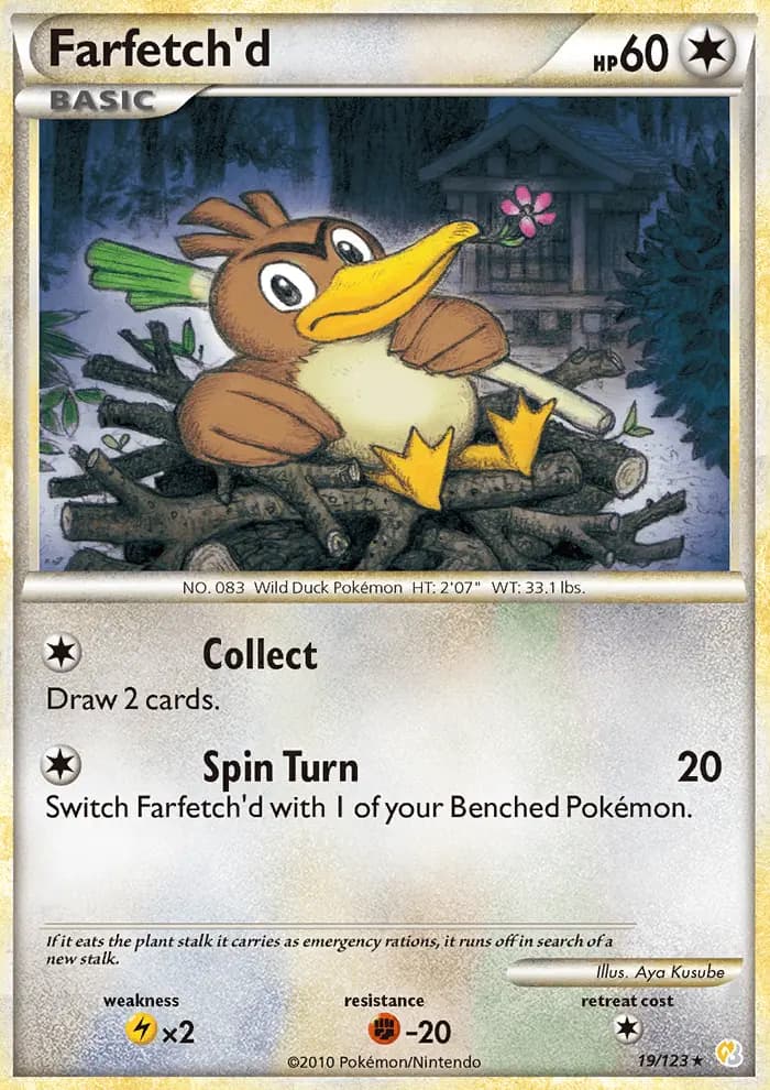 Farfetch’d #19 — HeartGold SoulSilver