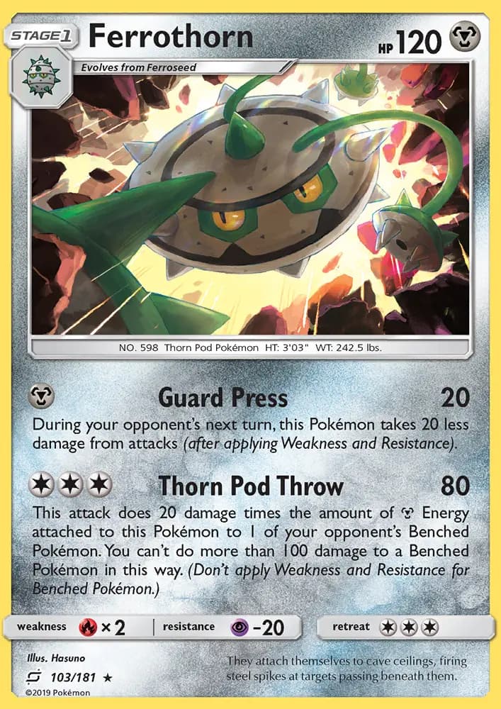 Ferrothorn #103 — Team Up