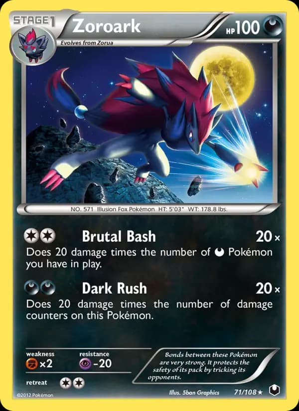 Zoroark #71 — Dark Explorers