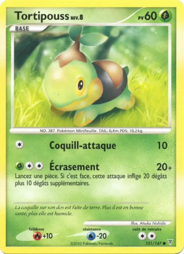 Carte Pokémon Tortipouss #131 — Vainqueurs Suprêmes