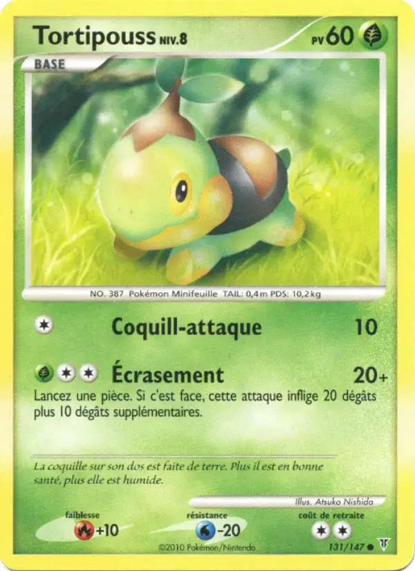 Carte Pokémon Tortipouss #131 — Vainqueurs Suprêmes