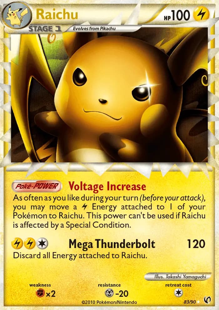 Raichu #83 — Undaunted