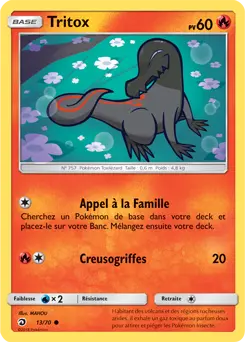 Carte Pokémon Tritox #13 — Majesté des Dragons