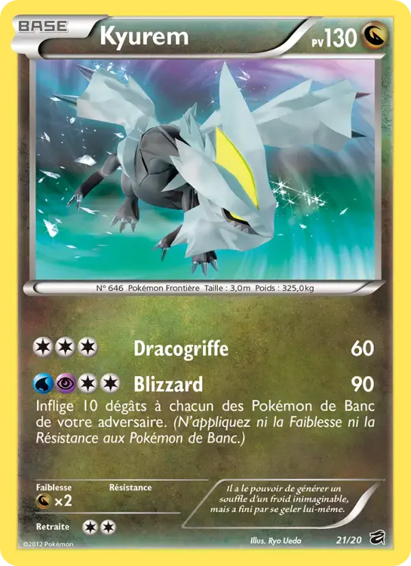 Carte Pokémon Kyurem #21 — Coffre des Dragons