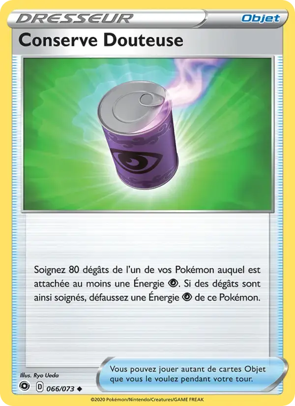 Carte Pokémon Conserve Douteuse #66 — La Voie du Maître