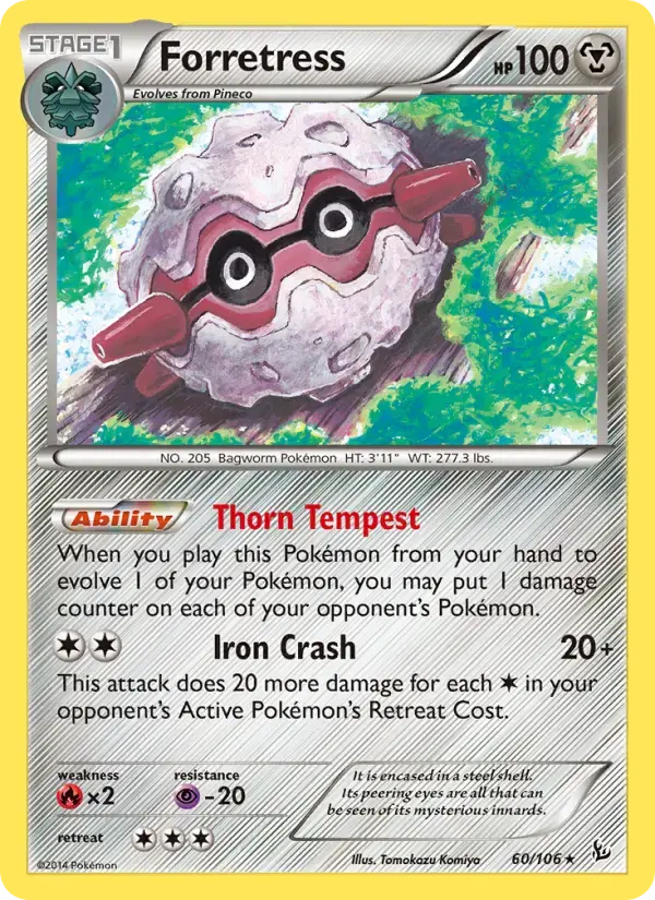 Forretress #60 — Flashfire