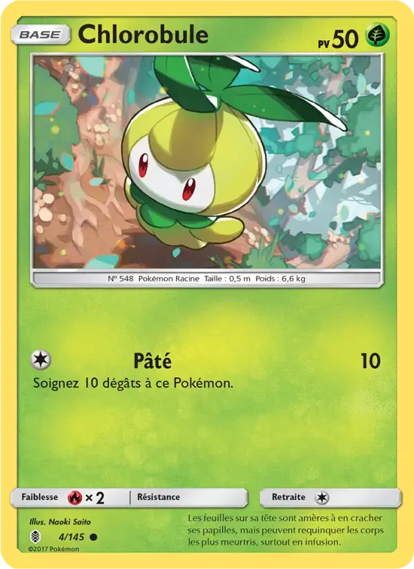 Carte Pokémon Chlorobule #4 — Gardiens Ascendants