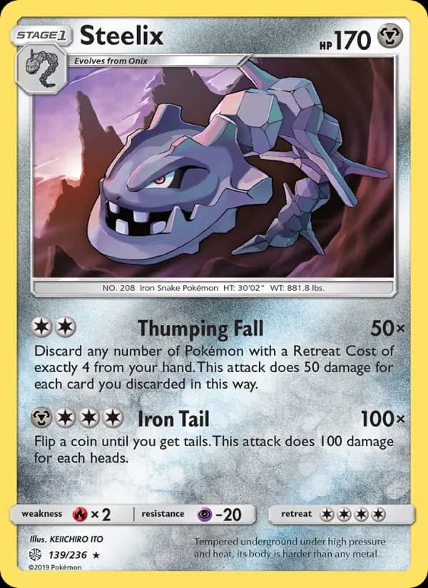 Steelix #139 — Cosmic Eclipse