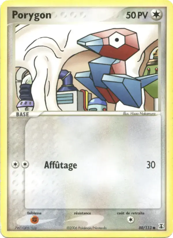 Carte Pokémon Porygon #80 — Espèces Delta
