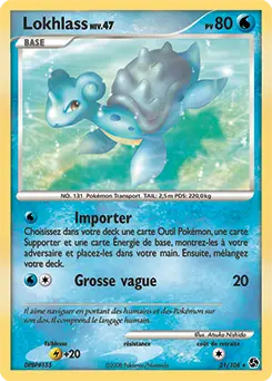 Carte Pokémon Lokhlass #21 — Duels au Sommet
