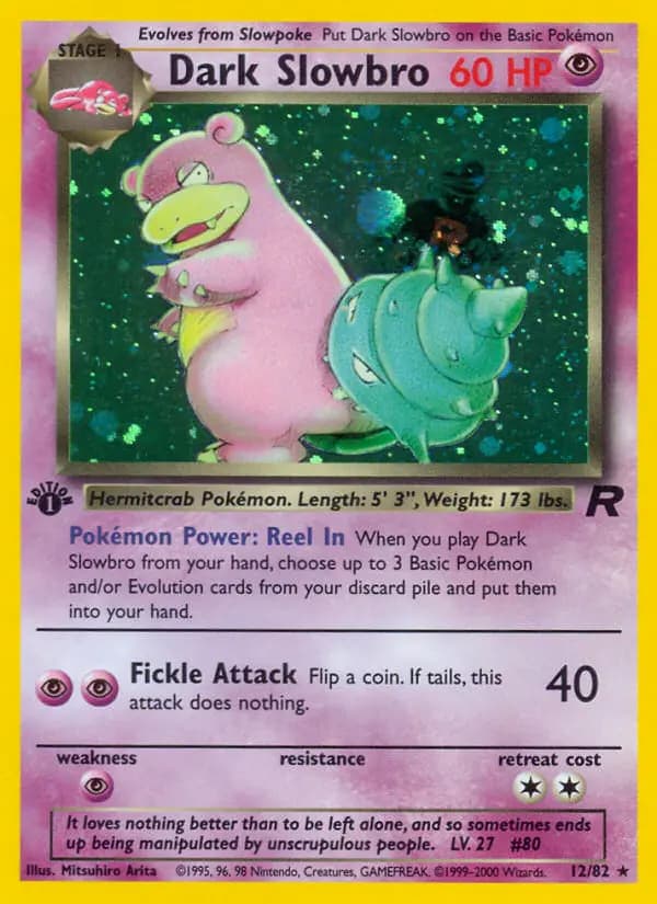 Dark Slowbro #12 — Team Rocket