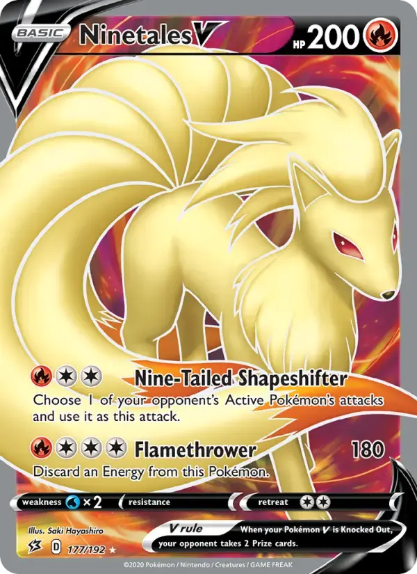 Ninetales V #177 — Rebel Clash