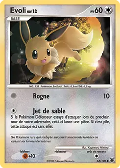Carte Pokémon Evoli #63 — Aube Majestueuse
