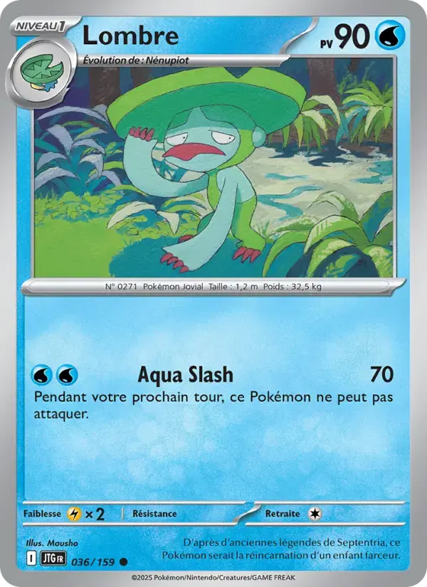 Carte Pokémon Lombre #036 — Aventures Ensemble