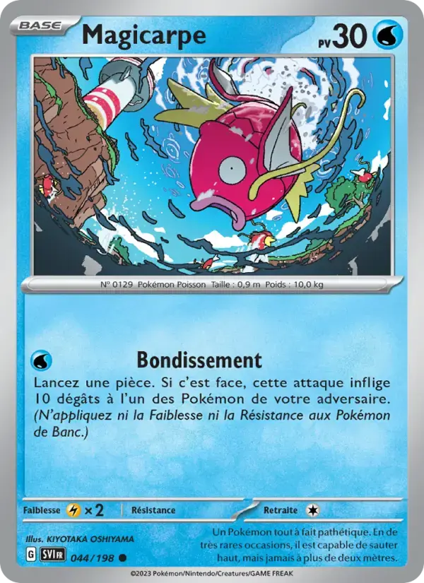 Carte Pokémon Magicarpe #044 — Écarlate et Violet
