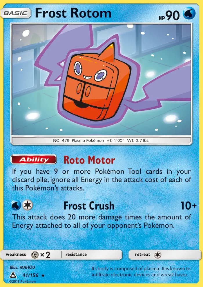 Frost Rotom #41 — Ultra Prism