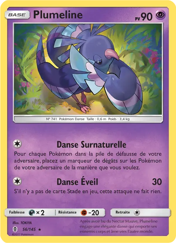 Carte Pokémon Plumeline #56 — Gardiens Ascendants