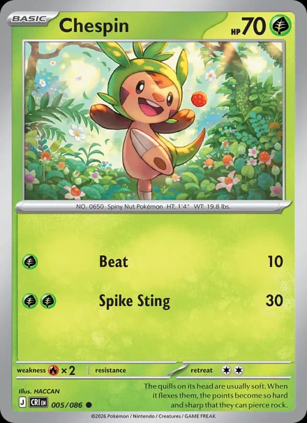 Chespin #005 — Chaos Rising