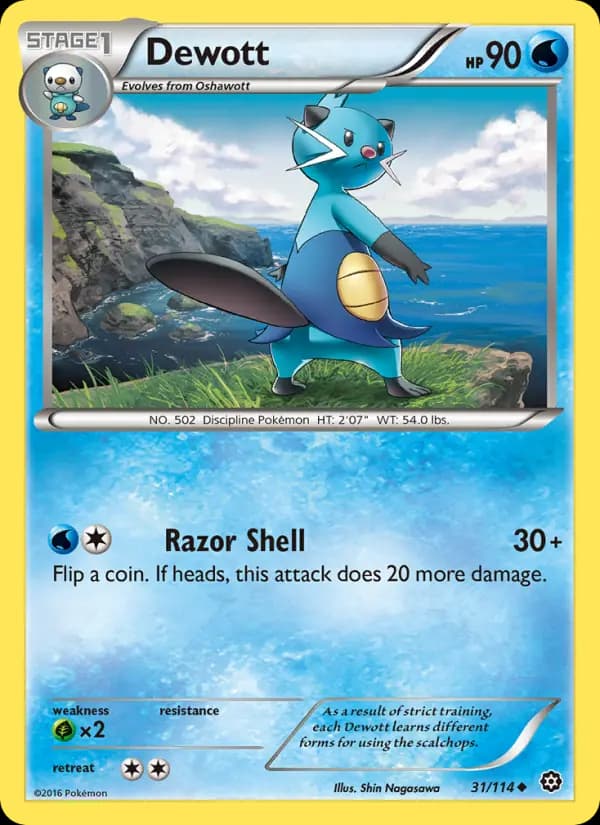 Dewott #31 — Steam Siege