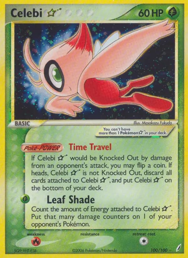 Celebi Star #100 — Crystal Guardians