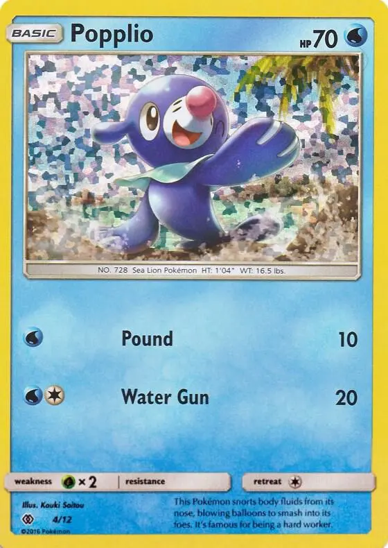 Popplio #4 — 2017 McDonald's Collection