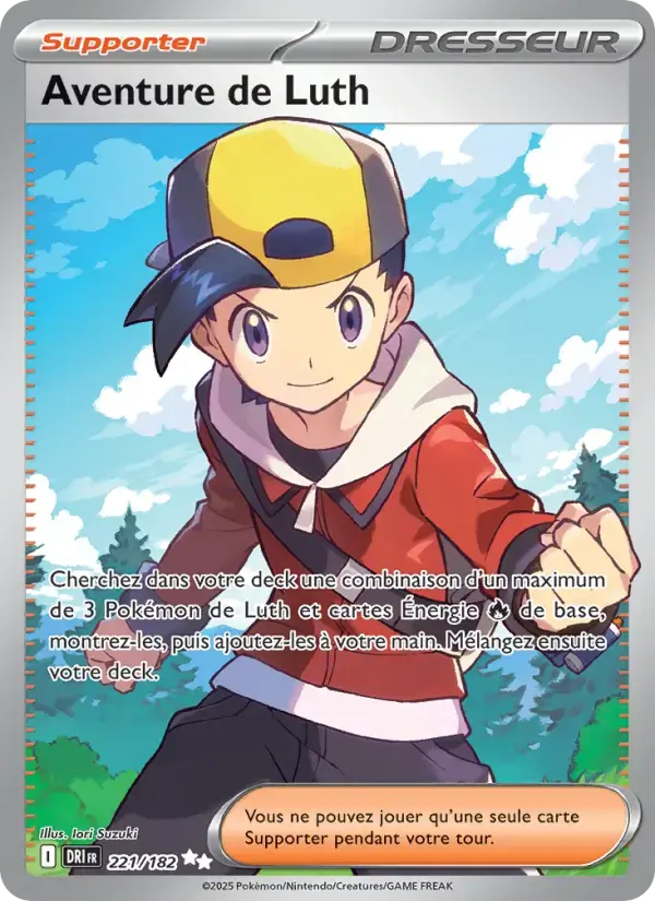 Carte Pokémon Aventure de Luth #221 — Rivalités Destinées
