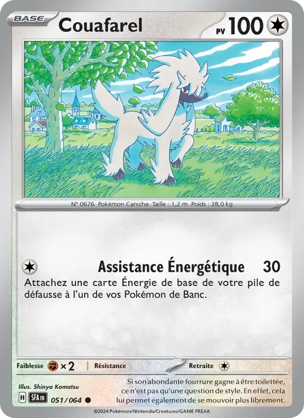 Carte Pokémon Couafarel #051 — Fable Nébuleuse
