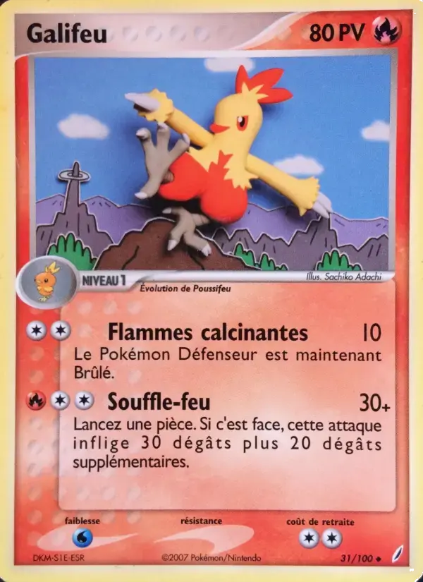 Carte Pokémon Galifeu #31 — Gardiens de Cristal