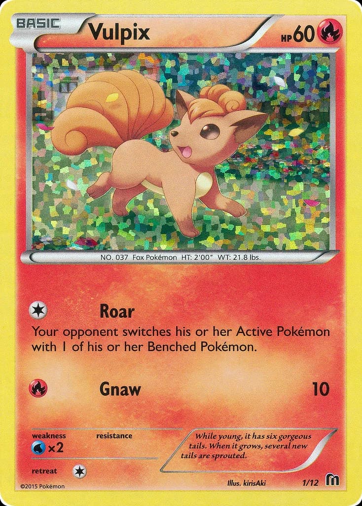 Carte Pokémon Goupix #1 — 2016 Promo McDonald's