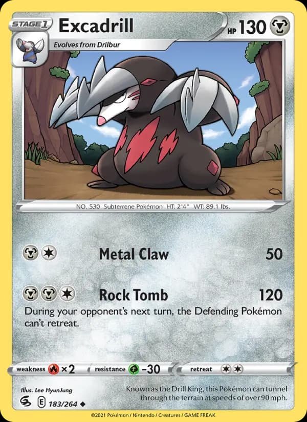 Excadrill #183 — Fusion Strike