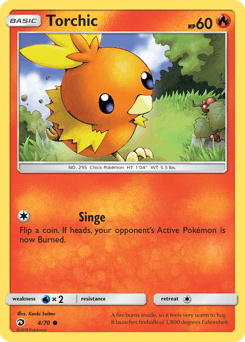 Carte Pokémon Poussifeu #4 — Majesté des Dragons