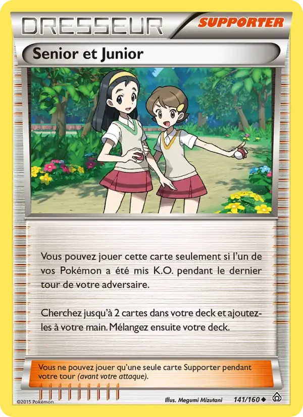 Carte Pokémon Senior et Junior #141 — Primo-Choc