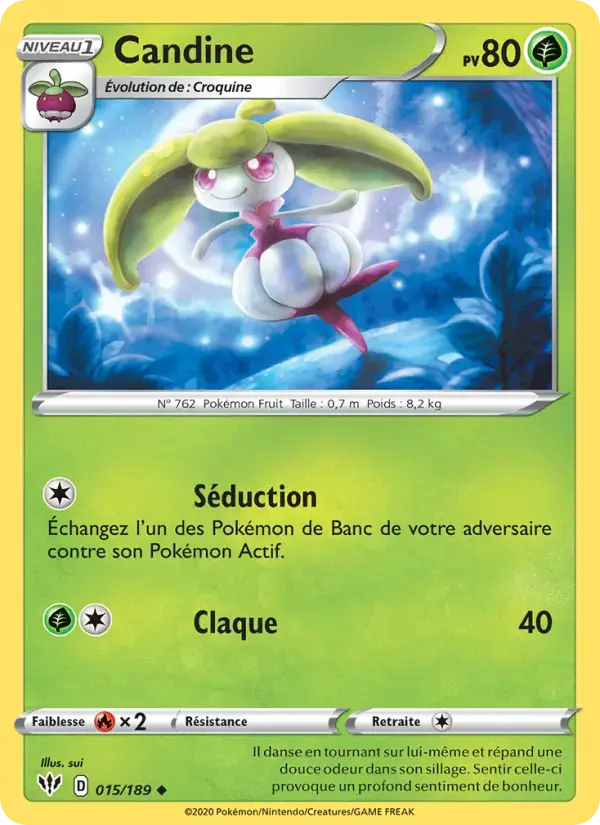 Carte Pokémon Candine #15 — Ténèbres Embrasées