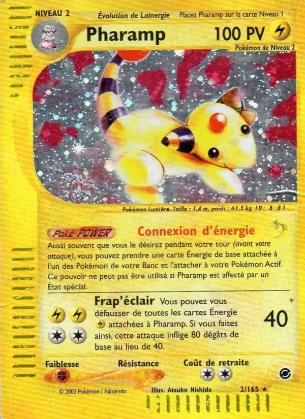Carte Pokémon Pharamp #2 — Expédition