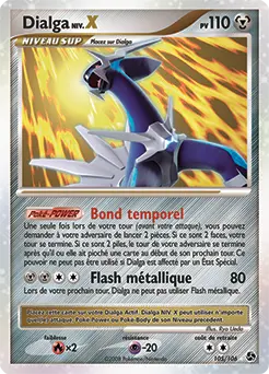 Carte Pokémon Dialga #105 — Duels au Sommet
