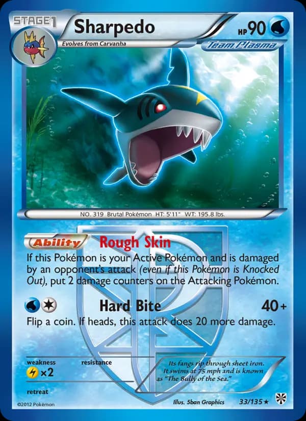 Sharpedo #33 — Plasma Storm