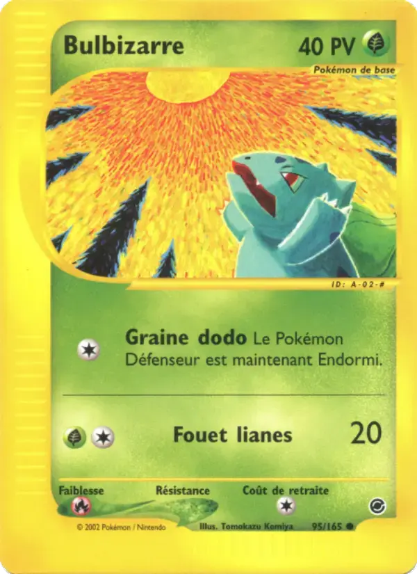 Carte Pokémon Bulbizarre #95 — Expédition