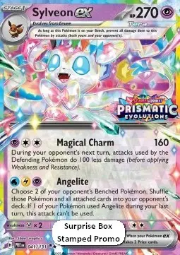 Sylveon ex #041 Stamp — Prismatic Evolutions