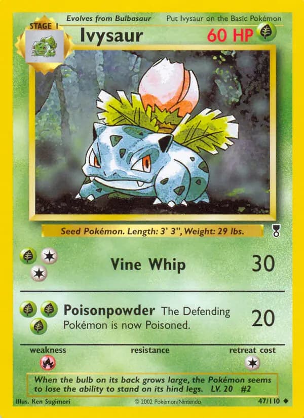 Ivysaur #47 — Legendary Collection