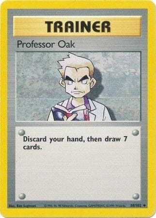 Professor Oak #88 — Base Set